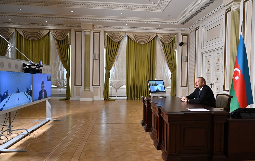 Azerbaijani President receives FAO Director-General in video format